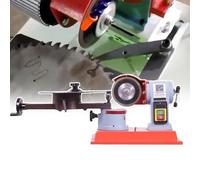 QIeCny Amoladora De Banco Superior, Rectificadora De Engranajes para Carpintería, Ángulo De Ajuste De La Muela De Afilar: -20°~20°, Ángulo De Ajuste De La Placa Central: -30°~30°,550w,Dry Grinding