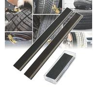 QIeCny Cuchillas para Ranurar Neumáticos (50 Unidades), Cuchillas De Grabado Sin Forma (3/4/5 Mm), Doblado En Forma De V/U/W, Corte Uniforme Y Profundo, Duplicando La Eficiencia,3mm