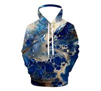 QiErDesign Sudaderas con capucha para hombre y mujer, con estampado 3D, de forro polar, con bolsillos, #21, X-Large