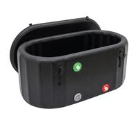 QIERF Bañera de hielo plegable 150 x 80 cm, exterior, para deportistas, terapia de agua fría, recuperación, incluye bomba y tapa, PVC ecológico, goma