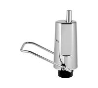 QIERF Silla de peluquería Bomba Hidráulica Silla Ajustable Hidráulica Barber Chair Reemplazo Bomba de Elevador para Bares, Salones de Belleza, Peluquería, Plata