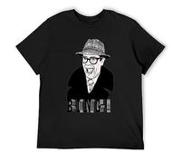 QIESHEOK A Tribute To Groundhog Day Ned Ryerson Bing Cult Movie Comedy Unisex 100% Cotton Short-Sleeve T-Shirts Black L