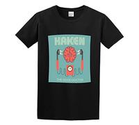 QIESHEOK Haken The Good Doctor Unisex 100% Cotton Short-Sleeve T-Shirts Black S