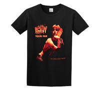 QIESHEOK Iggy Pop Psychophonic Medicine The Unreleased Tracks Unisex 100% Cotton Short-Sleeve T-Shirts Black S
