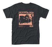 QIESHEOK Moose Blood This Feeling Unisex 100% Cotton Short-Sleeve T-Shirts Black M
