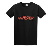 QIESHEOK Outkast Logo Unisex 100% Cotton Short-Sleeve T-Shirts Black XXL