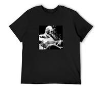 QIESHEOK Paco De Lucia Ada Flamenco Unisex 100% Cotton Short-Sleeve T-Shirts Black XXL
