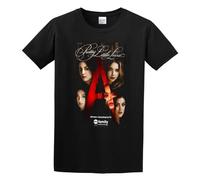 QIESHEOK Pretty Little Liars TV Show Series Fan Poster Unisex 100% Cotton Short-Sleeve T-Shirts Black L