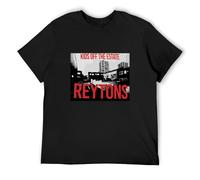 QIESHEOK Reyttons Kids Off The Estate Unisex 100% Cotton Short-Sleeve T-Shirts Black M