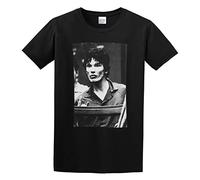 QIESHEOK Richard Ramirez The Nightstalker Serial Killer Unisex 100% Cotton Short-Sleeve T-Shirts Black S