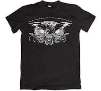 QIESHEOK Songbird True Patriot Gamer Unisex 100% Cotton Short-Sleeve T-Shirts Black XXL