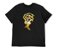 QIESHEOK Time Is A Flat Circle True Detective TV Unisex 100% Cotton Short-Sleeve T-Shirts Black S