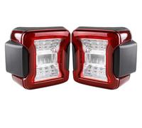 QIFANB Accesorios De Coche Para Jeep Para Wrangler JL 2018-2024 Luz Trasera LED Lámpara Freno Trasero Señal Giro Reversa Luz trasera