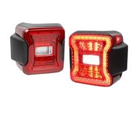 QIFANB Accesorios De Coche Para Jeep Para Wrangler JL 2018-2024 Luz Trasera LED Lámpara Freno Trasero Señal Giro Reversa Luz trasera