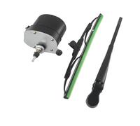 QIFANB Kit Motor Limpiaparabrisas Eléctrico para Jeep Tractor Pesca Caravana ATV-UTV 12 V con Escobillas Barcos Vehículos Recreativos 01287358 7731000001 Motores Limpiaparabrisas(Motor Wiper)