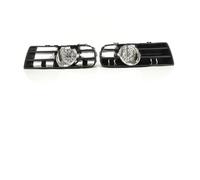 QIFANB Luz Antiniebla Faros Antiniebla LED DRL Conducción Parrilla Carreras Luz Señal Giro Para VW Para Golf 4 MK4 Para GTi Para TDI(LED Fog)