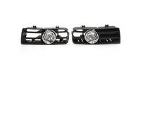 QIFANB Luz Antiniebla Faros Antiniebla LED DRL Conducción Parrilla Carreras Luz Señal Giro Para VW Para Golf 4 MK4 Para GTi Para TDI(Halogen fog)
