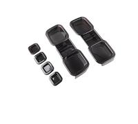 QIFANB Para Defender 90 110 Accesorios De Modificación Edición Negra L663 2020-2025 Cubierta Luz Trasera Protector Antiniebla Trasero Luz trasera