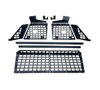 QIFANB Privacidad Cargo Organizadores Carga para Toyota para Land para Cruiser 250 para Prado LC250 2024 2025 Estantes Almacenamiento para Maletero Trasero Cubierta Carga Retráctil