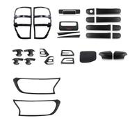 QIFANB Remolque Luz Trasera Cubiertas Faros Delanteros Protección Ventilación Lateral Moldura Luces Traseras, Inserto Manija Puerta Para Ford Para Ranger(Gas Cover)