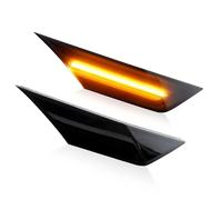 QIFANB Retrovisor Indicador Señal Giro Para Civic 10.ª Generación 2016 En Adelante, Luces De Posición Laterales, Luz De Señal De Giro