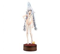 Qigmhua 1/6 MNF Le Malin Figura Estatua | Figuras de anime Bunny Girl MNF Le Malin Escultura 28 cm | Modelo de pie con zanahorias Decoración Regalo Decoración de Mesa
