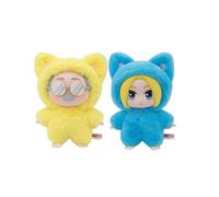 Qigmhua 2 figuras de taro Sakamoto Asakura Shin Anime Action Figurine Osaragi Gato Pijamas Estatua 14 cm Modelo PVC Decoración de Mesa Regalo