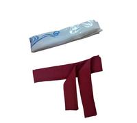 Qigmhua Anime Wei Wu Xian/Lan Wang Ji/Jiang Cheng Cosplay Accesorios Haadornament Cosplay Abanico plegable Halloween Carnaval Navidad