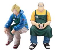 Qigmhua Figuras de anime Sakamoto Taro/Asakura Shin/Nagumo Yoichi, figuras de acción de anime, conjunto de figuras de acción de Halloween, modelo de PVC