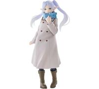 Qigmhua Frieren And Help Figure Winter Kostüm Anime Girl Action Figure Frieren Fernfiguren Statue Standende PVC Coleccionable Model 17cm