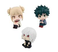 Qigmhua MHA Look Up Figura Dabi/Shigaraki Tomura Estatua Anime Figuras de Acción Midoriya Bakugou Q Modelo Sentado Navidad Decoración PVC Regalo