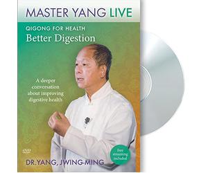 Qigong for Health: Better Digestion MASTER YANG LIVE DVD (YMAA Qigong) Dr. Yang, Jwing-Ming DVD Video plus free streaming online access