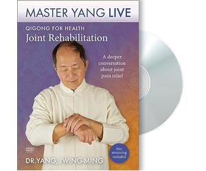 Qigong for Health: Joint Rehabilitation MASTER YANG LIVE DVD Experience Natural Joint Pain Relief - DVD includes access to free streaming and Dr. Yang, Jwing-Ming Qigong Class Handout DVD Booklet