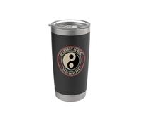 Qigong/Tai Chi 'Qi Energy Real' Tai Chi/Qigong Dicho Vaso térmico de acero inoxidable de doble pared