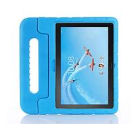 QIHANG Lenovo Tab P10 (TB-X705F) / M10 (TB-X605F) 10.1 Case - Funda de EVA con función atril para niños, funda antigolpes, protector con asa para tablet Lenovo Tab P10 / M10 10.1 (azul)