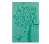 QIHANG Smart Samsung Galaxy Tab S5e 10.5 T720 T725 Funda, Ultra Slim Cartera Carcasa PU Piel Sintética con Función de Stand y Auto-Sueño/Estela para Samsung Galaxy Tab S5e 10.5 T720 T725 (Verde)