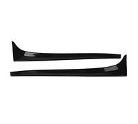Qiilu 2 Piezas ABS Car Rear Window Side Wing Spoiler Cover para 7 14-19
