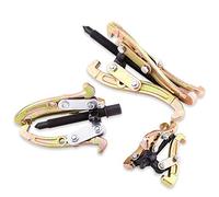 Qiilu 3 Jaws Bearing Puller, Heavy Duty 3in 4in 6in Caída Juego de extractor de cubo de acero forjado Car Van Rueda Poleas de engranajes Extractor Puller Remover Remover