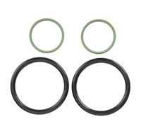 Qiilu 4 anillos de sello de solenoide, kit de actualización de reparación de anillo de sello de válvula solenoide apto para Vanos N40 N42 N46 N45 para E46 E60N E81 E83 E87