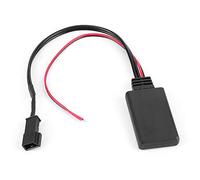 Qiilu Adaptador de Audio Bluetooth para automóvil, Entrada Auxiliar Módulo Bluetooth Navegación Adaptador AUX-IN Receptor de Manos Libres de Audio para E39 E46 E38 E53 16: 9