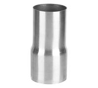 Qiilu Adaptador de Tubo de Escape, Adaptador de Tubo de Escape, Conector de Tubo de Escape Universal de Acero Inoxidable Adaptador de Tubo Reductor Pieza Modificada 57-63MM