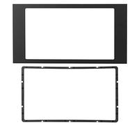 Qiilu Ajuste del DVD del Coche de 2Din 7in, Ajuste del Panel del DVD del Coche Radio Estéreo navegación Fascias Marco Apto para Fusion/Transit/Fiesta