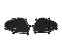 Qiilu Bolsas laterales de la moto, Bolsa de reparación de correas anticolisión del marco de la moto de 2 piezas V - Strom dl650 dl1000 Kit de piezas de repuesto