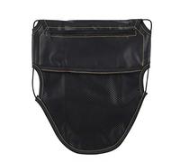 Qiilu Bolso del Almacenamiento del Asiento de la Motocicleta, de la Motocicleta del Cuero de la PU Debajo del Organizador del Bolso de la Bolsa del Almacenamiento del Asiento