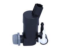 Qiilu Bomba de Limpiaparabrisas, Motor de Bomba de Limpiaparabrisas de 2 Salidas 1355124 Ajuste de Repuesto para Ford C-Max/Focus/Mondeo