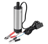 Qiilu Bomba De Transferencia De Combustible, DC 12V 51mm Desmontable Bomba sumergible de transferencia eléctrica Bomba de agua aceite de combustible diesel