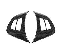 Qiilu Botón de la decoración del botón del Volante para X5 E70 2008-2013 2 piezas