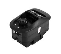 Qiilu Botón elevalunas eléctrico, Espejo Lateral Profesional-Steuerschalter para Coche 206