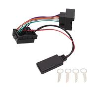 Qiilu Cable adaptador de audio Bluetooth, adaptador de audio Bluetooth, adaptador de audio estéreo para coche, Bluetooth 5.0, cable de audio auxiliar de repuesto para Ford Mondeo 2005-6000, CD MP3,