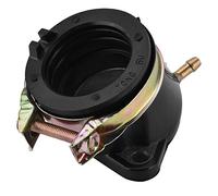 Qiilu Carburador de la motocicleta interfaz de admisión Carb adaptador